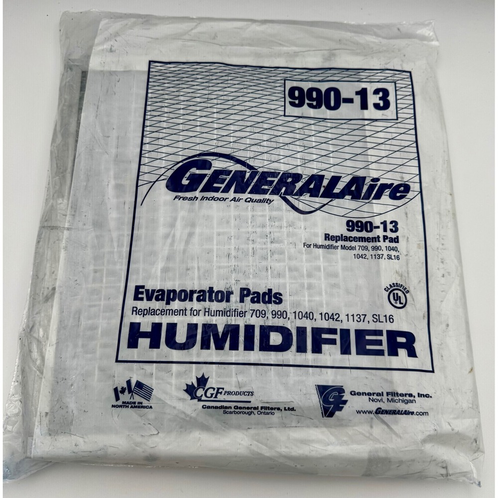 GeneralAire 990-13 Replacement Evaporator Pad - Fits 1042 990 1137 SL16 New